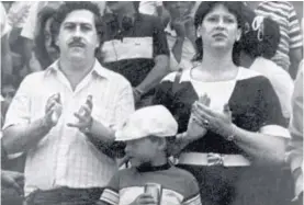  ?? AFP ?? La esposa y el hijo de Escobar cambiaron sus nombres al salir de Colombia.