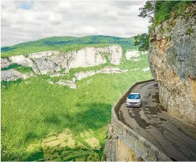  ??  ?? France’s Combe Laval is a breathtaki­ng drive.
