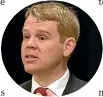  ??  ?? Chris Hipkins