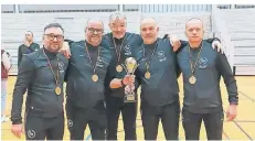  ?? FOTO: GSV ?? Sieger bei der Deutschen Gehörlosen-Futsal-Meistersch­aft: Die Mannschaft des GSV Düsseldorf.