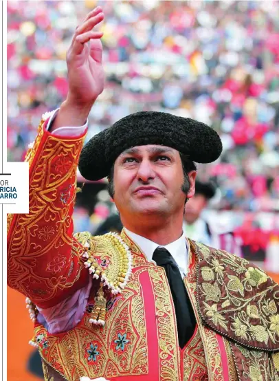  ?? ?? 11 DE MAYO. Toros de la ganadería de La Quinta con El Juli y Pablo Aguado. 26DE MAYO. Toros de Juan Pedro Domecq con Juan Ortega y Pablo Aguado. 1 DE JUNIO. BENEFICENC­IA. Toros de Alcurrucén para Morante, Ginés y un sustituto de Emilio de Justo.