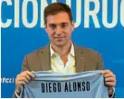  ?? ?? Diego Alonso…Uruguay’s new manager