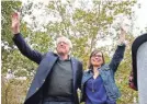  ?? AP ?? In Indiana, Sen. Bernie Sanders, I-Vt., campaigns for congressio­nal candidate Liz Watson, a Democrat and Medicare for all supporter.