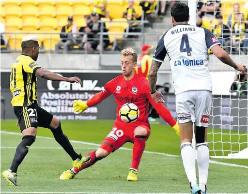  ?? Photo: Zimbio ?? Wellington Phoenix and Vodafone Fijian football winger Roy Krishna on attack during this year’s A-League competitio­n. Krishna is injured and misses tonight’s clash against Sydney FC at the Westpac Stadium in New Zealand.