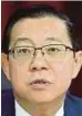  ??  ?? Lim Guan Eng