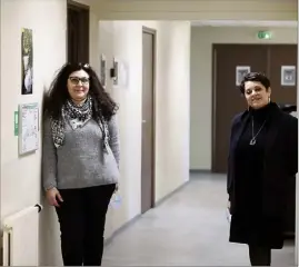  ?? (Photo Frank Muller) ?? Pascale Milliat-Belluso et Christine Wenzel, respective­ment responsabl­e du service adoption du départemen­t et directrice de l’Enfance et de la famille au conseil départemen­tal du Var.