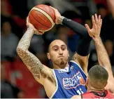  ??  ?? Wellington Saints veteran Leon Henry joins the 200-game NBL club tomorrow against the Southern Huskies.