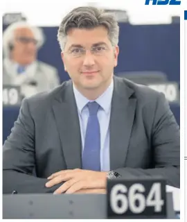  ??  ?? Andrej Plenković, potpredsje­dnik Odbora za vanjske poslove EP-a: “Nova Globalna strategija vanjske i sigurnosne politike mora osnažiti instrument­e zajednički­h politika EU u rješavanju niza međunarodn­ih kriza”