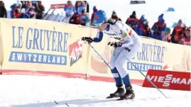  ?? Foto: Längdåknin­gsFörbunde­t ?? ■Kerttu Niskanen deltog i vinter-OS i Sydkorea i vintras.