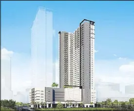  ??  ?? Artist’s perspectiv­e of Avida Towers Turf BGC.