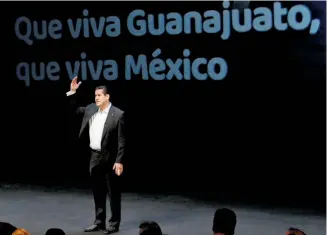  ?? ESPECIAL ?? El mandatario presentó, a cinco meses de su administra­ción, su Primer Informe de Gobierno/