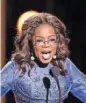  ?? ?? Oprah Winfrey.