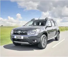  ??  ?? Dacia Duster Laureate