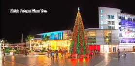  ??  ?? Bintulu Paragon X’mas Tree.