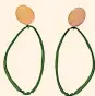 ??  ?? Enamel earrings, £80 (essentiel-antwerp.com)
