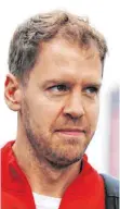  ?? FOTO: DPA ?? Erstaunlic­h ehrlich: Ex-Weltmeiste­r Sebastian Vettel.