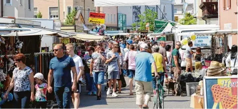  ?? Foto: Daniel Dollinger ?? Tausende von Besuchern strömten am Wochenende zum Maimarkt nach Donauwörth.