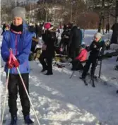  ??  ?? Bolette så frem til å endelig få seg en ski-