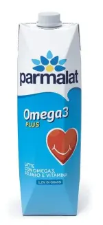  ??  ?? Latte Parmalat Omega3 Plus: fai un gesto semplice
per stare bene.