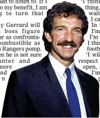  ??  ?? ADVICE: Gerrard will speak with Souness (right)