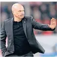  ?? FOTO: DPA ?? Fortuna-Trainer Uwe Rösler