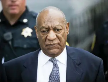  ?? DIGIAL FIRST MEDIA FILE PHOTO ?? In this Aug. 22, 2017 file photo Bill Cosby departs Montgomery County Courthouse after a hearing in his sexual assault case in Norristown.