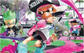  ??  ?? Splatoon 2