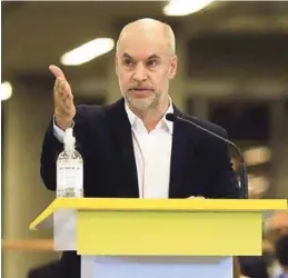  ??  ?? Rodríguez Larreta solo reasigno 4% de las partidas en 2020