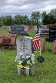  ?? SUBMITTED PHOTO - DENNIS KRUMANOCKE­R ?? Kutztown’s Fairveiw Cemetery on Memorial Day 2020.