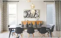  ?? COVENTRY HOMES ?? Dining area in the show home by Coventry Homes.