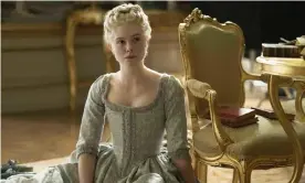  ?? Photograph: Hulu ?? Elle Fanning in The Great.