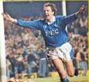  ?? Everton’s Graeme Sharp ?? STUNNER