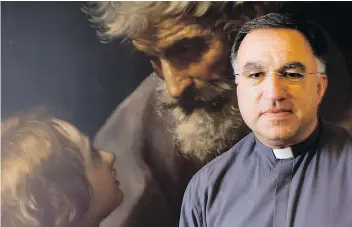  ?? PETER J. THOMPSON / NATIONAL POST ?? Father Thomas Rosica has apologized and is likely to face profession­al consequenc­es.