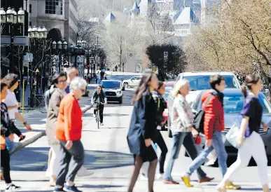  ?? ALLEN McINNIS ?? McGill University student Rachel Takasaki says the fact that a large number of people are living and working in close proximity to each other in urban centres such as Montreal creates the perfect conditions for tackling climate change in a meaningful way.