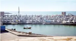  ?? تصوير- محمود طه ?? حماية الدلتا من ارتفاع سطح البحر