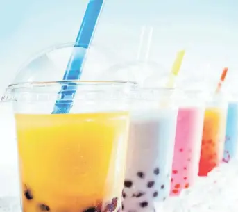  ?? DREAMSTIME/TNS ?? Boba, also known as bubble tea, originated in Taiwan in the 1980s and arrived in the U.S. a decade later.