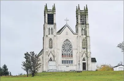  ?? CAPE BRETON POST PHOTO ?? The Stone Church Restoratio­n Society is hoping to have the final payment for the purchase of St. Alphonsus Church by the end of the month. Right now, they are about $6,500 short on the final $10,000 payment to the Diocese of Antigonish.