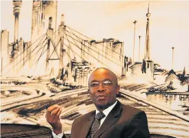  ?? /Sunday Times ?? Electricit­y crisis: Salga president Parks Tau says the associatio­n considers Eskom’s insistence on cutting off power to errant municipali­ties during talks as ‘inappropri­ate’.