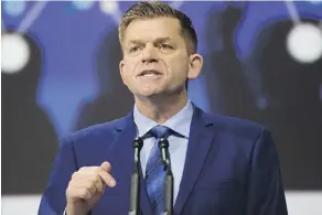  ?? GREG SOUTHAM/FILES ?? While the first meeting between Wildrose leader Brian Jean and new PC leader Jason Kenney will likely be friendly enough, their difference of opinion on how to merge the parties leaves the future of the venture far from certain, Graham Thomson says.
