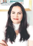  ??  ?? Licenciada Blanca Villalba de Centurión, psicóloga infantojuv­enil.