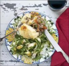  ?? CARRIE CROWDER — KATIE WORKMAN VIA AP ?? Shown is a shepherd’s pie in New York from a recipe by Katie Workman.