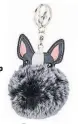  ??  ?? Pompom keyring, £1.27, therange.co.uk