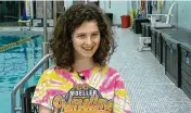  ?? WCPO ?? Lebanon High School freshman Emma Palmer is scheduled to compete in the 50 freestyle and 100 backstroke during the para-swimming district meet at Miami University on Saturday.