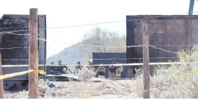  ?? ?? l El incendio ocurrió en un predio ubicado en la colonia Altares II, al Sur de Hermosillo.