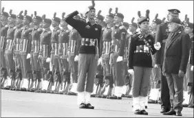  ?? Renuka Puri. ?? Prime Minister Narendra Modi at an NCC parade in New Delhi on Saturday.