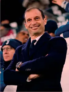  ?? LAPRESSE ?? Massimilia­no Allegri, 50 anni, al quarto anno alla Juventus