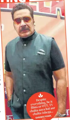  ?? Shahbaz on his visit to Lucknow HT PHOTO ??