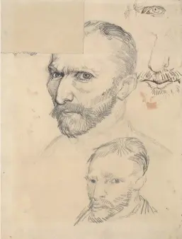  ??  ?? Vincent van Gogh: Self-Portraits, 1887