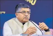  ?? RAMESH PATHANIA/MINT ?? Telecom minister Ravi Shankar Prasad said MTNL will operate as a unit of BSNL until the merger is completed.