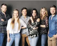  ?? THE ASSOCIATED PRESS ?? Members of the Willis Clan include Jeremiah Willis, left, Jasmine Willis, Jedidiah Willis, Jennifer McDowell, Jeanette Piatt and Jackson Willis. The musical family concealed a dark secret.